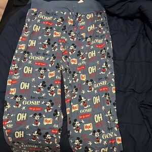 Disney Mickey Mouse Blue Pajama Bottoms